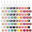 100 Pcs Cube Base Memo Clip Holder with Alligator Clip, Multi Color