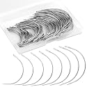 Curved Needles, 100 PCS Curved Sewing Needles, Curved Upholstery Needle