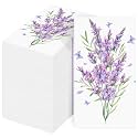 100 Pcs Disposable Floral Paper Napkin Decorative Bathroom Hand Towel