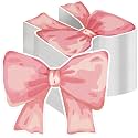 100 Pcs Pink Bow Paper Napkins Bowknot Shaped Coquette Bow Napkins for Coquette Wedding Party Supplies Bachelorette Decorations Bridal Engagement Baby Shower Birthday Tea Party