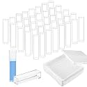 100 Pcs Polystyrene Cuvettes, 2.5-4.5 ml