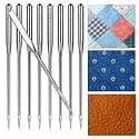 100 Pcs Universal Size 90/14 Sewing Machine Needles, Heavy Duty Sewing Machine Needles for Embroidery Leather Jeans, Compatible with Kind of Home Sewing Machine