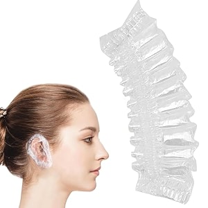 100 Piece Pack Disposable Waterproof Ear Covers