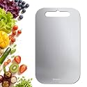 100% Pure Titanium Cutting Boards for Kitchen (9.7 × 5.7 inches)
