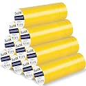 Oleitodh Yellow Electrical Tape Bulk 100 Rolls 3/4 Inch x 66FT Vinyl Tape