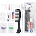 100 Sets Personal Hygiene Kit Bulk, Disposable Toothbrushes with Toothpaste