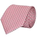 Men's 100% Silk Tie,Small Animal Print Necktie, Neat Patterns Designer Ties for Business Wedding Casual Daily Wear