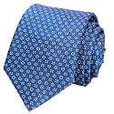 Men's 100% Silk Tie,Small Animal Print Necktie, Neat Patterns Designer Ties for Business Wedding Casual Daily Wear