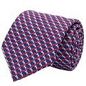 Men's 100% Silk Tie,Small Animal Print Necktie, Neat Patterns Designer Ties for Business Wedding Casual Daily Wear