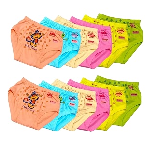 100 soft cotton kids innerwear bloomers briefs jetty panties drawers underwear shorts for baby girls and boys
