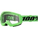 100% STRATA 2 Goggles - Sports Goggles for Motocross &amp; Mountain Biking - Eyewear for Bike Riders - Motocross Eyewear for Men