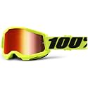 100% STRATA 2 Goggles - Sports Goggles for Motocross & Mountain Biking - Eyewear for Bike Riders - Motocross Eyewear for Men