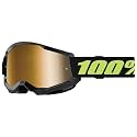 100% STRATA 2 Goggles - Sports Goggles for Motocross &amp; Mountain Biking - Eyewear for Bike Riders - Motocross Eyewear for Men