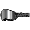 100% STRATA 2 Goggles - Sports Goggles for Motocross &amp; Mountain Biking - Eyewear for Bike Riders - Motocross Eyewear for Men