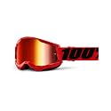 100% STRATA 2 Goggles - Sports Goggles for Motocross &amp; Mountain Biking - Eyewear for Bike Riders - Motocross Eyewear for Men