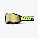 100% STRATA 2 Goggles - Sports Goggles for Motocross &amp; Mountain Biking - Eyewear for Bike Riders - Motocross Eyewear for Men