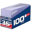 100 Toploaders, 35pt 3"x4" Clear Hard Plastic Card Sleeves (Only 100 Hard)