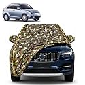 100% Waterproof Car Cover Compatible with Dzire 2012-16 | Dustproof Sun Protection Cover | Soft Cotton Lining | Triple Stitched | Mirror Pocket | Antenna Pocket | All Weather Body Cover (Army)