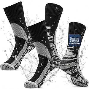 100 Waterproof Hiking Socks SGS Certified RANDY
