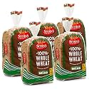 100% Whole Wheat Bread Sliced - 5 Pack - 16 oz per Loaf | Delicious Sandwich Bread | Kosher, Dairy Free &amp; Nut Free | Stern’s Bakery (5 Pack)