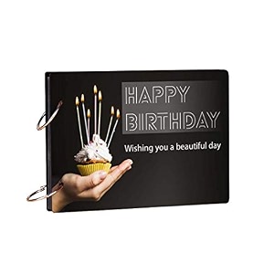 100 yellow joyful celebrations scrapbook photo album for birthday memories 40 a5 pages  size  152 cm x 215 cm teal green