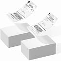 1000 Fanfold 4"x6" White Shipping Address Labels for Direct Thermal Printer