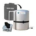 1000 Litre Aqua Shield Insulated Water Tank Cover | Dual-Layer Thermal Protection | Keeps Water Cool in Summer & Warm in Winter | Prevents Algae, UV Damage & Dirt | Fits 1000L Plastic Tanks