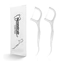 1000 Pack Dental Floss Picks Individually Wrapped, Floss Sticks