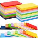 1000 Pcs Colored Index Cards Bulk 4 x 6 Inch Blank Flash Cards 20 Assorted Colors Notecards 180GSM Heavyweight Index Note Cards Portable Note Taking for Studying School College Office Memo