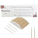 1000 Pcs Double Pointed Cotton Swabs for Nails, 4 Inch Lint Free