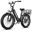 Cybervelo 750W Peak Electric Bike for Adults,up 80 Miles Removable Battery Ebike, 26" Electric E Bike with 7-Speed,Adult Electric Bicycles for Commute Beach Snow Womens/Man All Terrain