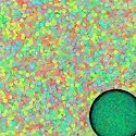 10000pcs 3-5mm Colorful Glowing Fish Tank Pebbles Small Glow Stones for Fairy Garden,Succulents and Cactus Bonsai DIY Projects