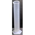 1000ml Polypropylene Measuring Cylinder with Hexagonal Base, Clear Graduated Markings, Chemical Resistant Laboratory Measuring Cylinder for Science Labs, Education &amp; Industrial Use (Pack of 1)