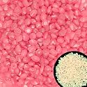 1000pc 0.4-0.6" Glow in The Dark Rock Outdoor Decorative Stones Glowing Rocks Landscaping Pebbles Luminous Stone for Garden Patio Aquarium Walkway Driveway Lawn,Pink