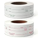 1000PCS Removable Food Labels, 1x2” Date Stickers Freezer Labels
