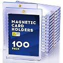100ct Magnetic Card Holder, 35pt One Touch Card Holder for Trading Cards