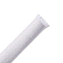 100ft - 1/2 inch Flexo PET Expandable Braided Sleeving - BlackRed - Alex Tech Braided Cable Sleeve Wrap