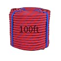 100Ft 3/4 Inch Heavy Duty Climbing Rope,Arborist Rope for Tree Pulling (Red)
