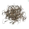 100Pcs Earring Hooks for Jewelry Making � Fish Hook Ear Wires in Gold, Silver, Bronze, Rose Gold, Black � DIY Earring Making Kit for Women, Crafters &amp; Beginners � 50 Pairs (Copper)