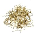 100Pcs Earring Hooks for Jewelry Making � Fish Hook Ear Wires in Silver, Bronze, Rose Gold, Black � DIY Earring Making Kit for Women 50 Pairs (Gold)