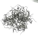 100Pcs Earring Hooks for Jewelry Making � Fish Hook Ear Wires in Gold, Silver, Bronze, Rose Gold, Black � DIY Earring Making Kit for Women, Crafters &amp; Beginners � 50 Pairs (Black)