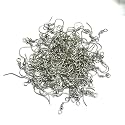 100Pcs Earring Hooks for Jewelry Making � Fish Hook Ear Wires in Gold, Silver, Bronze, Rose Gold, Black � DIY Earring Making Kit for Women, Crafters &amp; Beginners � 50 Pairs (Antique Silver)