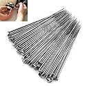 100Pcs Felting Needles Kits, DIY Wool Pin Felting Tools Set Handmade Handcraft Tool Accessories for Felting Making Lovers(L)