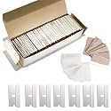 100Pcs Stainless Steel Scraper Blades for Glass Cleaning