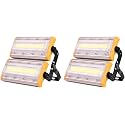 100W Led Floodlights Ip65 Waterproof Outdoor Security Lamp, 10000Lm Su,2 Pack