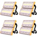 100W Led Floodlights Ip65 Waterproof Outdoor Security Lamp, 10000Lm Su,4 Pack