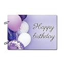100Yellow Happy Birthday Gift: Customized Scrapbook Photo Album| 40 A4 Pages | Size : 21 Cm X 29.5 Cm |Purple