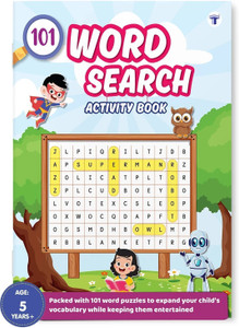 101 Word Search Activity Book for Kids