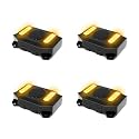 102dB Reversing Backup Alarm & Light Warning System – 12-24V Beep Sound Safety Alert for Vehicles (4PCS)