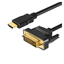 1080P 3D HDMI-compatible To DVI HDMI-compatible Cable DVI-D 24+1 Pin Adapter Cables, Compatible For XBOX ，DVI To HDMI Compatible Cable 1M 2M(A)